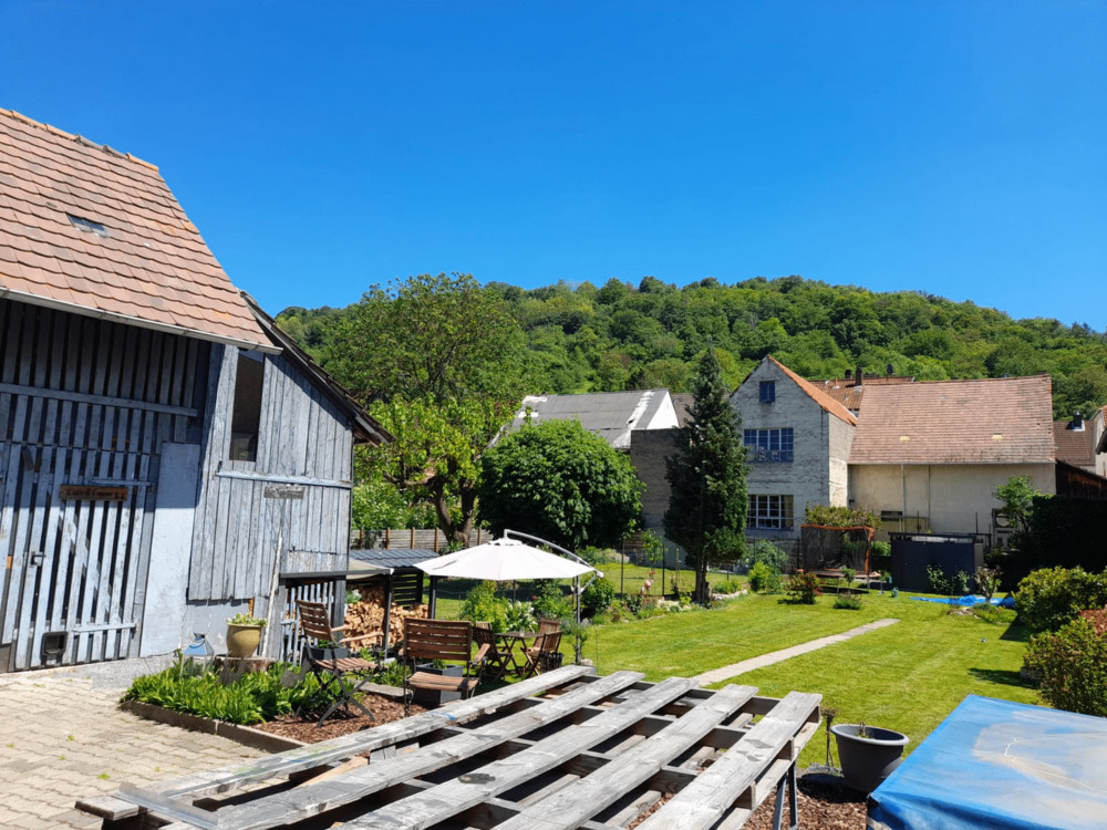 Thumbnail-Bestlage Baugrundstück 507qm mit Traumgarten + Gartenhaus + Baugenehmigungs- + Planungskosten inklusive + 76646 Bruchsal.+ für EFH mit 2 Whg