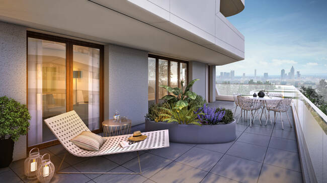 Thumbnail-124 m² Wohnfläche und ein einzigartiger Ausblick - Ihre neue Wohnung in Frankfurt-Riedberg!