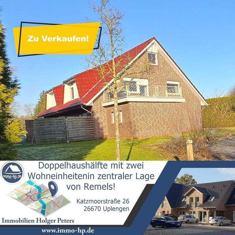 Thumbnail-Flexibel wohnen oder investieren - Doppelhaushälfte mit zwei Wohneinheiten in zentraler Lage von Remels