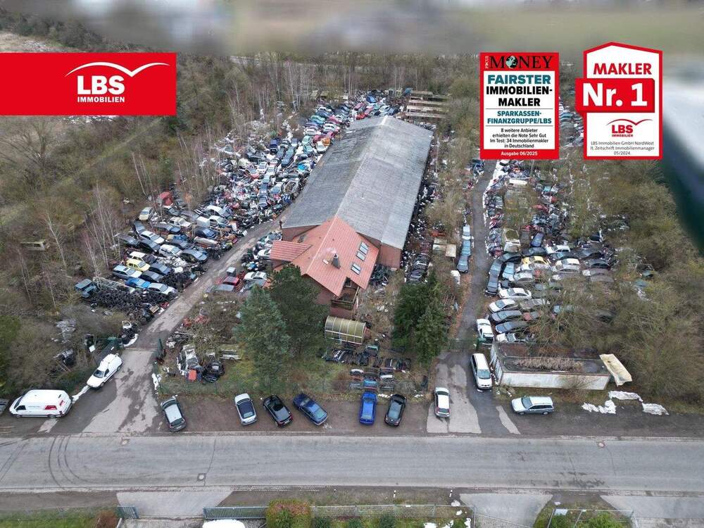 Thumbnail-Autoverwertung mit großer BImSchV-Genehmigung in OWL - Werkstatt, Lagerhalle & Bürogebäude...