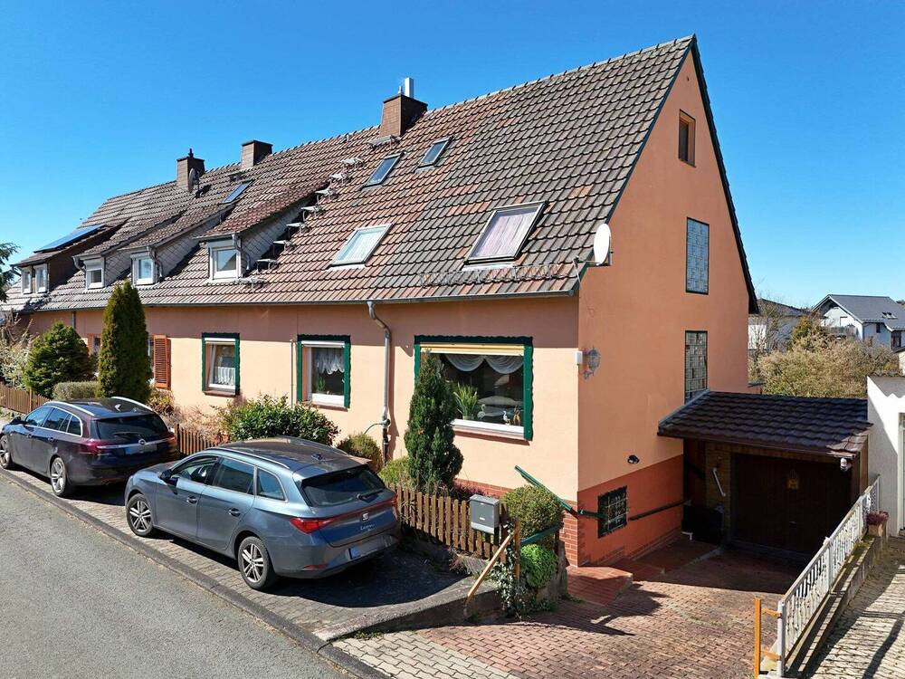 Thumbnail-Solide Doppelhaushälfte mit Garage und wunderschönem Garten in Ahnatal-Heckershausen