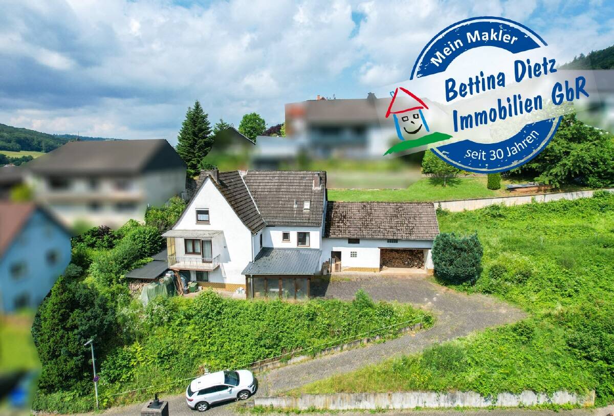 Thumbnail-DIETZ: 1-2 Familienhaus In Laufach - Hain! Großes 1045 m² Grundstück - weitere Bebauung möglich!
