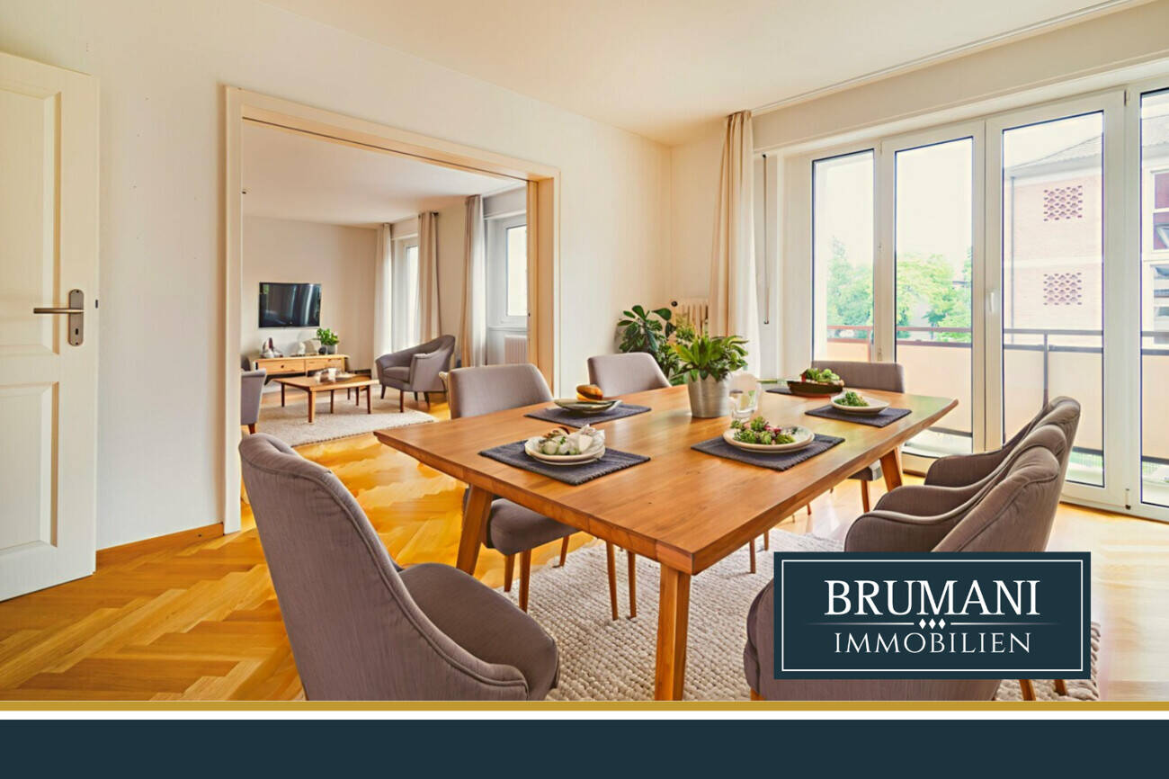 Thumbnail-BRUMANI | Hochwertige 5-Zi.-ETW mitten in Freiburg: Großzügig & lichtdurchflutet auf 190 m² WFL