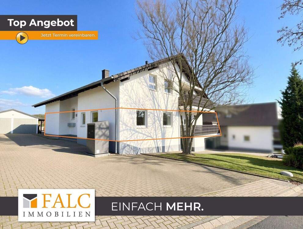 Thumbnail-Wohnen auf einer Ebene - 143 m² modernisiert mit Balkon & Garage