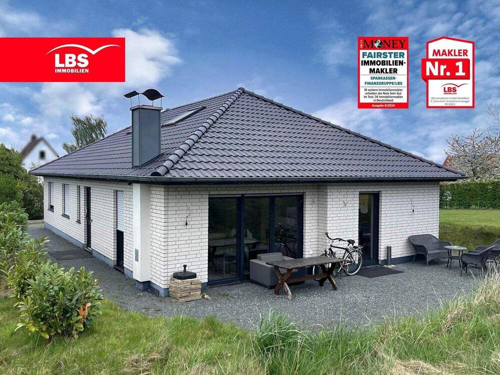 Thumbnail-RESERVIERT! Neuwertiger Bungalow in Hille- Oberlübbe!