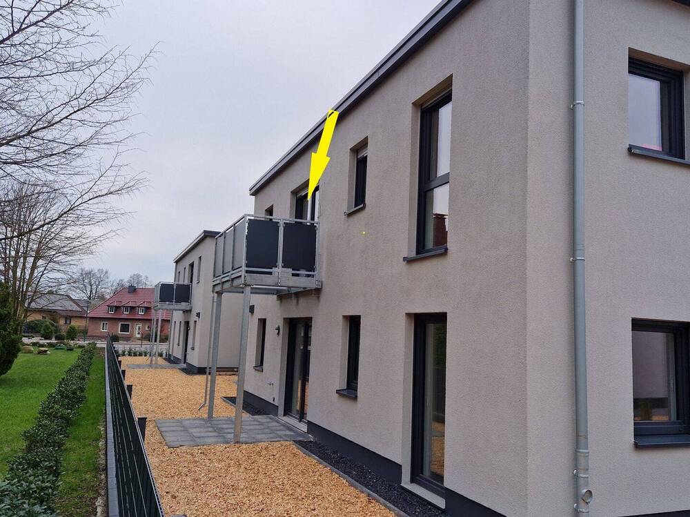 Thumbnail-moderne DG-Wohnung mit Balkon im Zentrum von Barßel