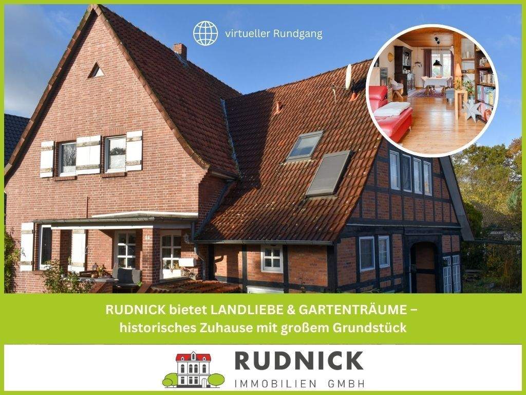 Thumbnail-RUDNICK bietet LANDLIEBE & GARTENTRÄUME - historisches Zuhause mit großem Grundstück
