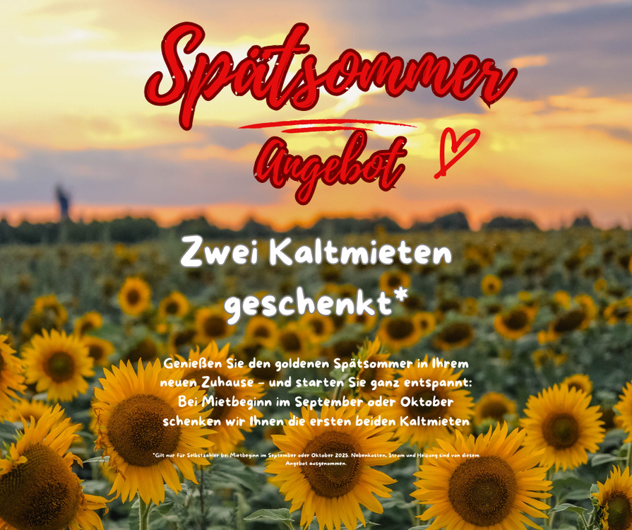Spätsommer Angebot