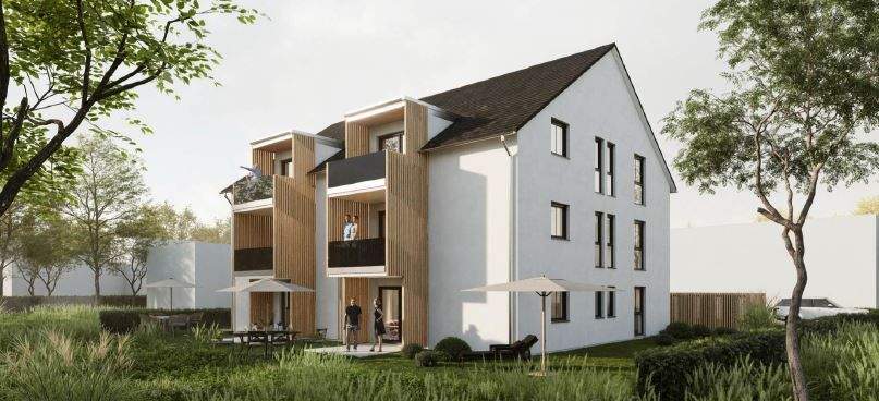 Thumbnail-Neubau-3-Zimmer-Wohnung mit Balkon in Diesenbach!!! KfW40-QNG