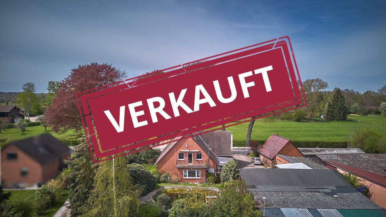 Thumbnail-Zweifamilienhaus mit Baugrundstück & Pferdehaltung in Mechtersen