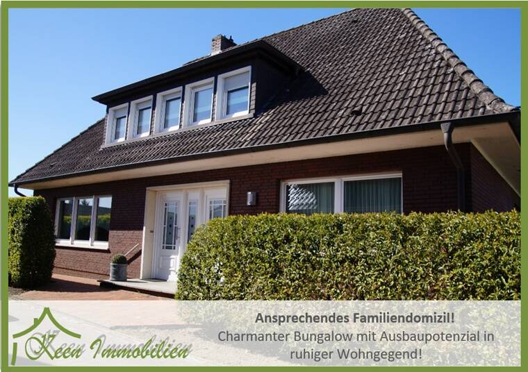 Thumbnail-Ansprechendes Familiendomizil! Charmanter Bungalow mit Ausbaupotenzial in ruhiger Wohngegend!