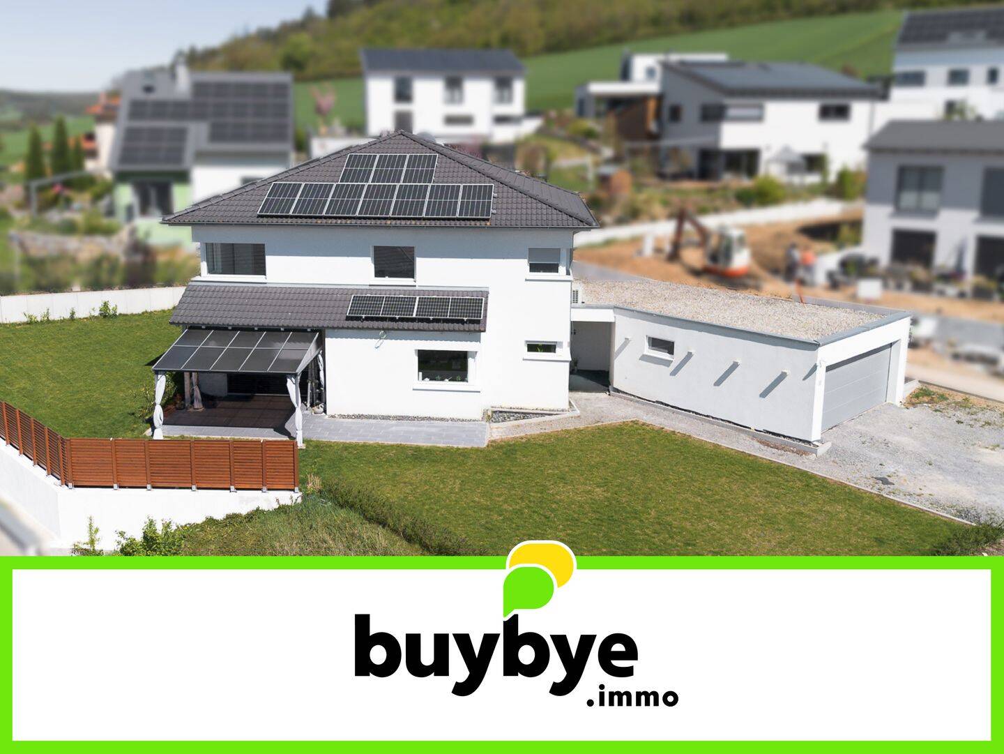 Thumbnail-Heustreu: Exklusives Energie-Plus-Haus auf Basis Passivhaus mit tollem Garten