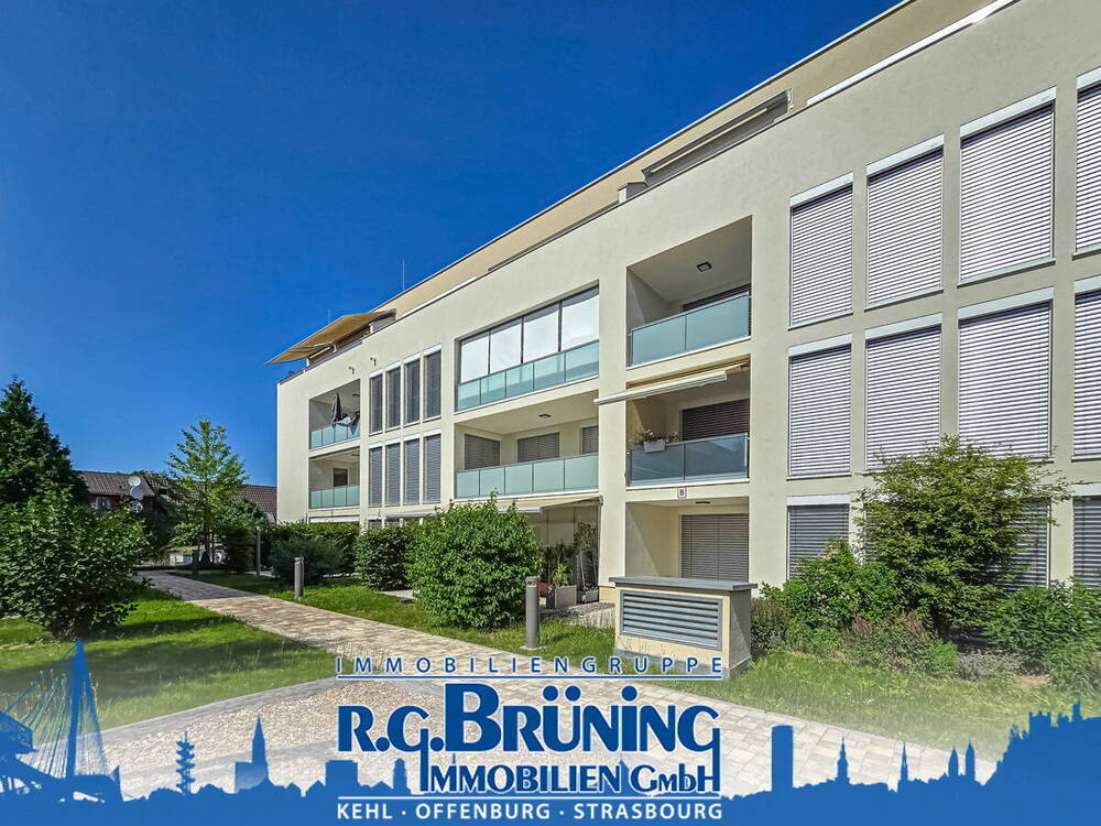 Thumbnail-Moderne 4-Zimmerwohnung mit Loggia in Kehl-Stadt