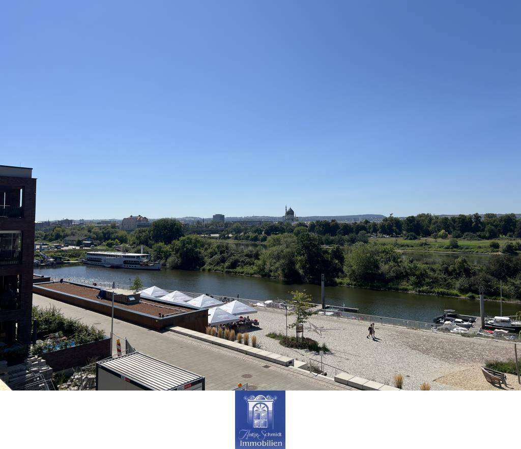 Blick auf die Elbe