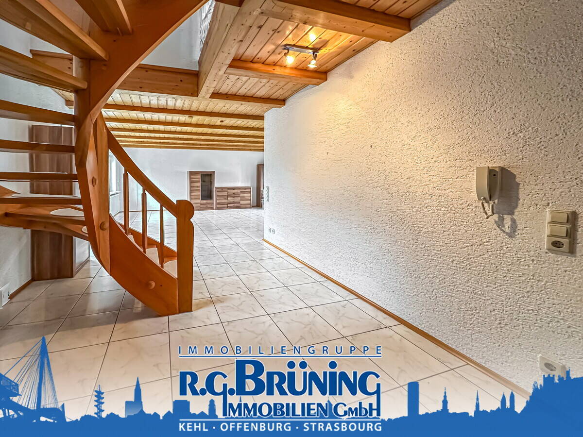 Thumbnail-Maisonettewohnung mit Flair - Wohnen auf zwei Ebenen in Offenburg