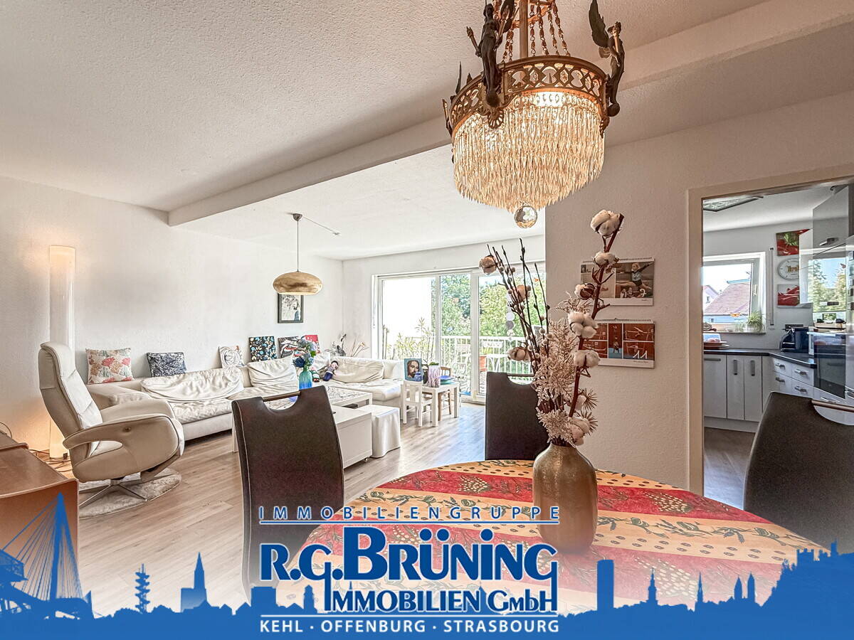 Thumbnail-Helle 3-Zimmerwohnung mit Balkon in Kehl