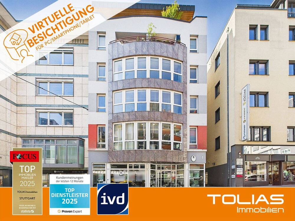 Thumbnail-Mittendrin statt nur dabei! Bürofläche im Herzen von Stuttgart-Mitte - nahe Königstraße