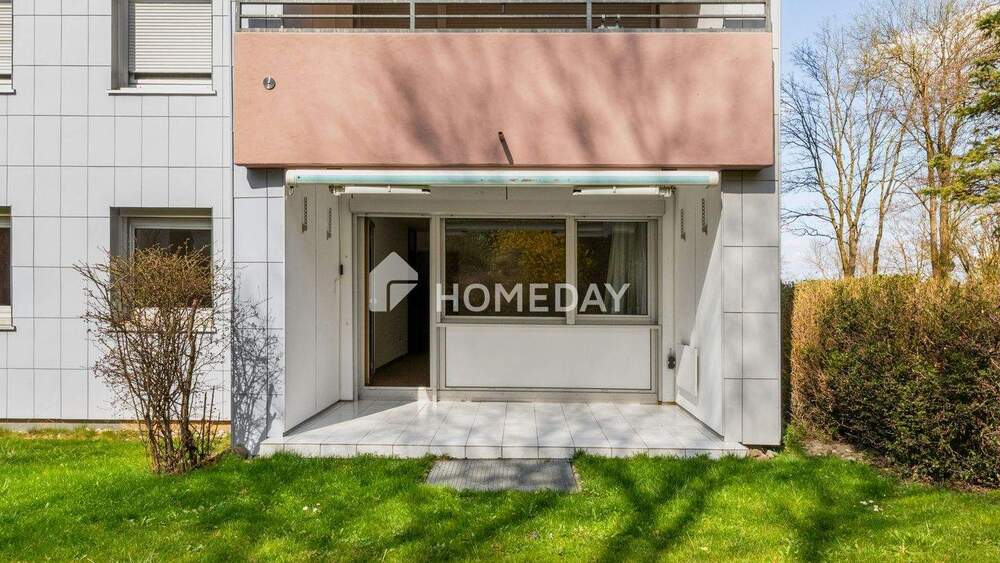 Thumbnail-Gepflegte 3-Zimmer-Erdgeschosswohnung mit Terrasse und Tiefgaragenstellplatz