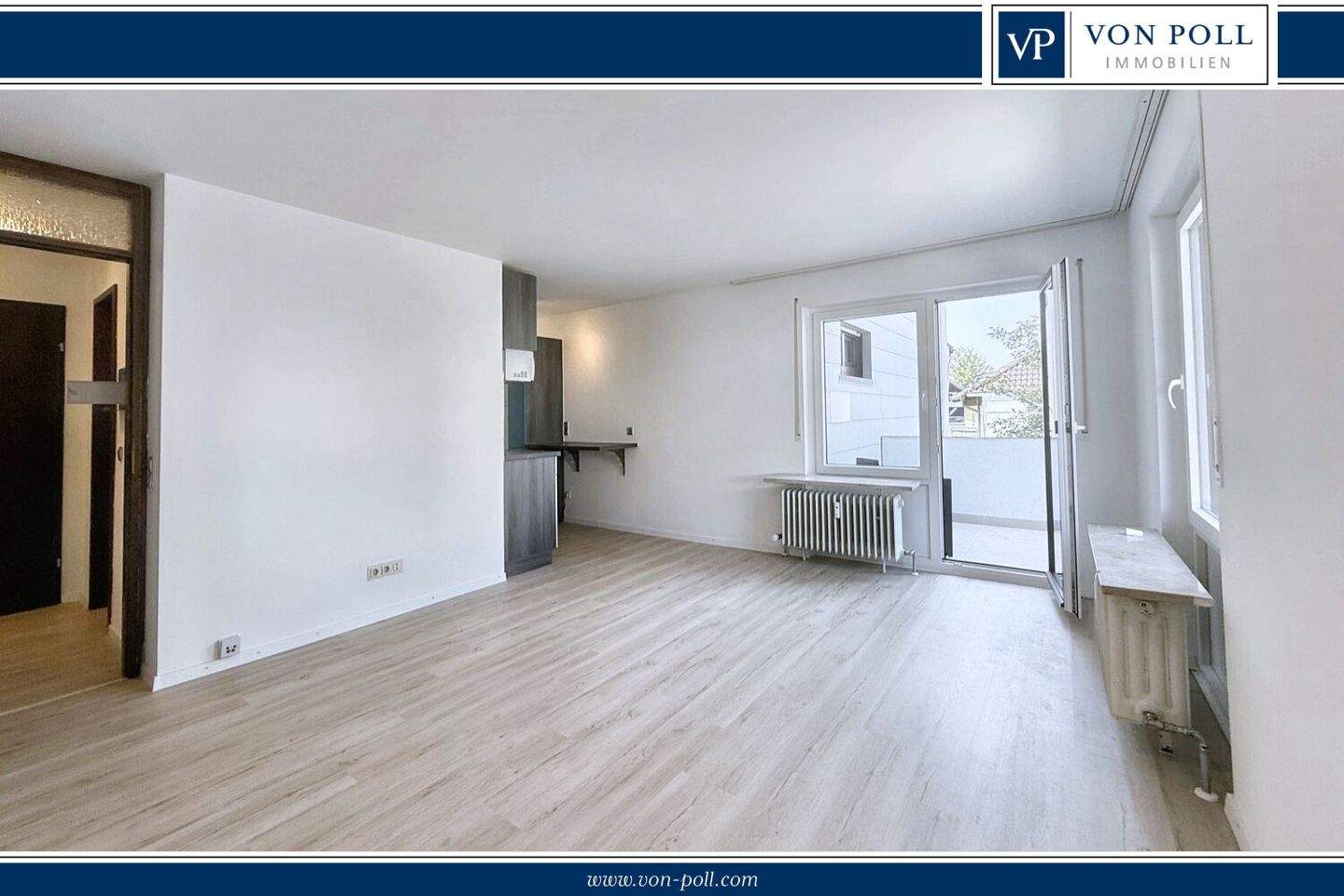 Thumbnail-Frisch renovierte Einzimmerwohnung