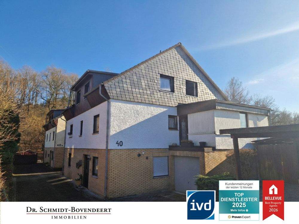 Thumbnail-Schöne Maisonettewohnung mit Wintergarten, Terrasse, Garage und Doppelcarport in Ferndorf!