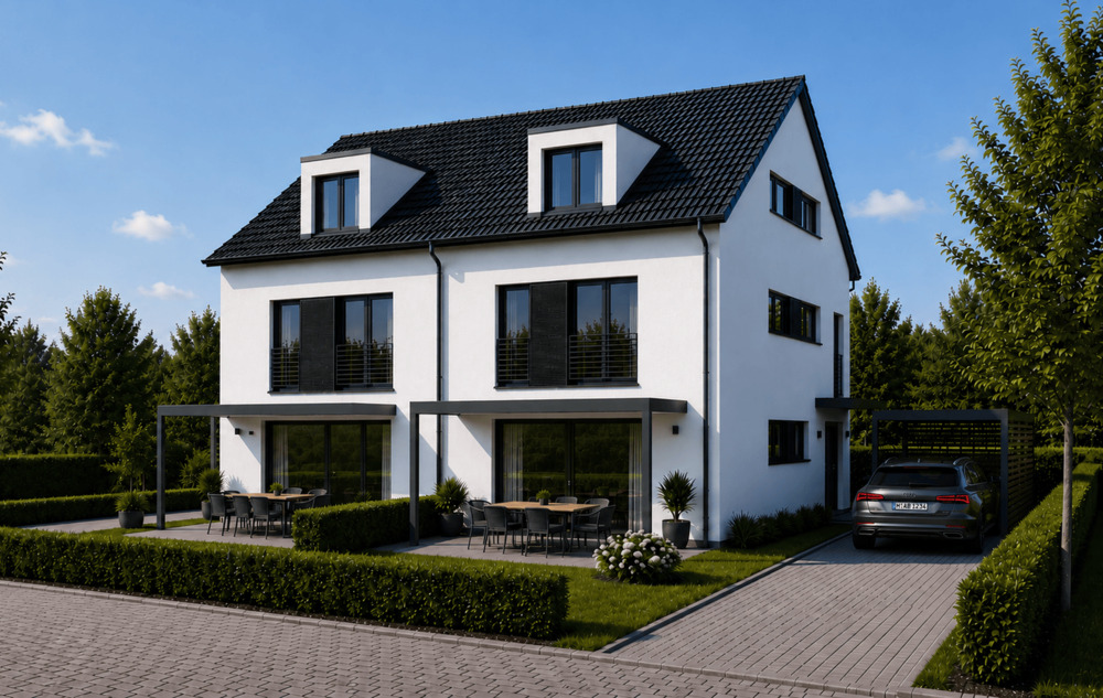 Thumbnail-ERSTBEZUG - Neubau Doppelhaushälfte - Offenes Studio, Hobbyraum und Mitgestaltung möglich