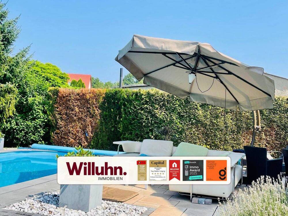 Thumbnail-Einfamilienhaus mit Pool | West-Terrasse | Fußbodenheizung | Nebengebäude