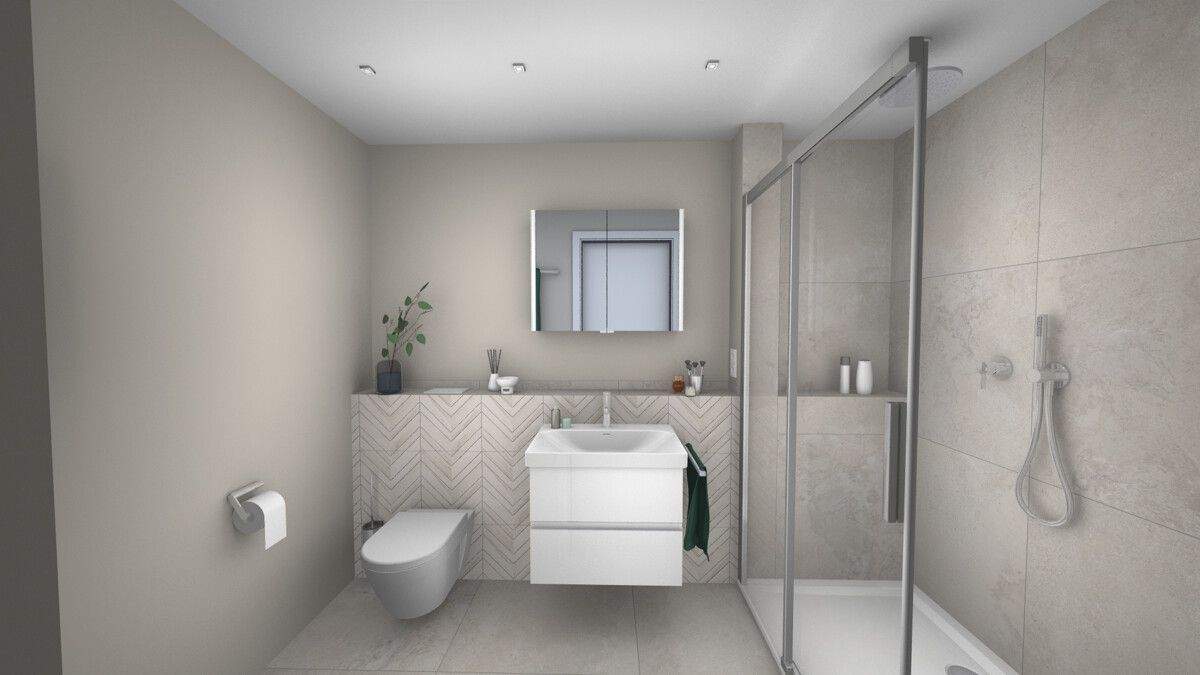 Thumbnail-1 Zimmer-Wohnung mit EBK und Balkon | Erstbezug 022026