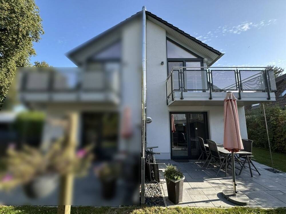 Thumbnail-Luxuriöse Doppelhaushälfte am Fleesensee (ca. 30 m) mit Boots- & Badesteg, Sauna & Kamin