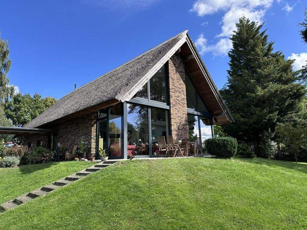 Thumbnail-eindrucksvolles Architektenhaus mit 1,07 ha Parkgrundstück und Teich in idyllischster Lage am Rande des Nationalparks