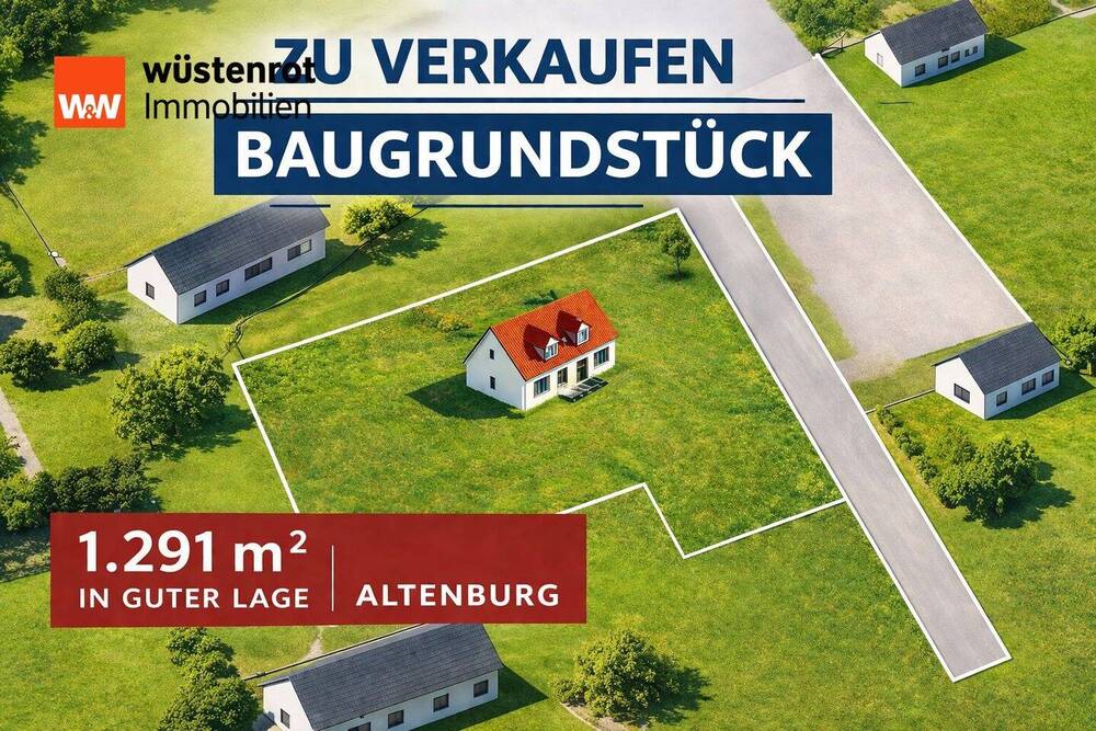 Thumbnail-Sofort bauen! Grundstück mit genehmigtem Doppelhaus & MFH-Perspektive
