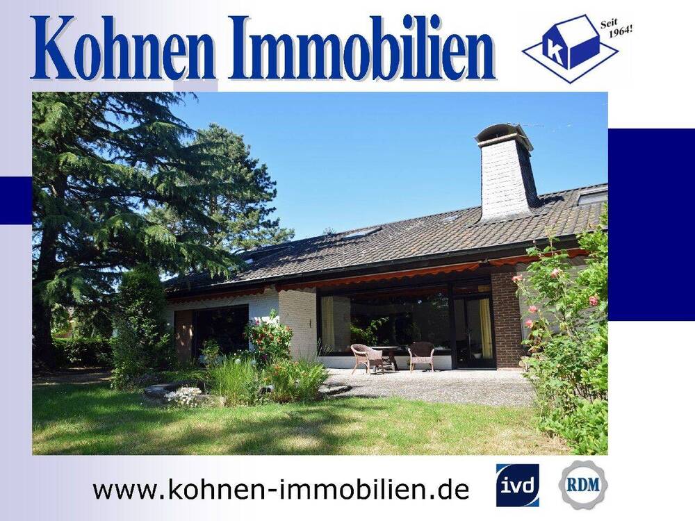 Thumbnail-Wohnen mit Charakter: Freistehendes Architektenhaus mit großem Grundstück in Nettetal-Hinsbeck