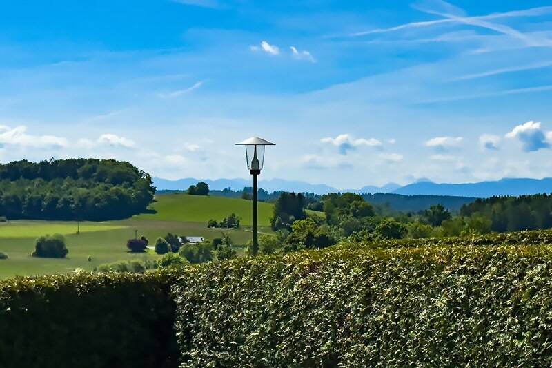 Ausblick - wunderschöner Bergblick