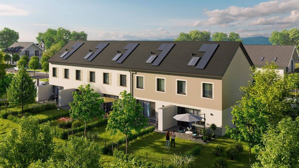 Thumbnail-Reihenhaus als Energieeffizienzhaus komplett mit Grundstück-Projektvorstellung