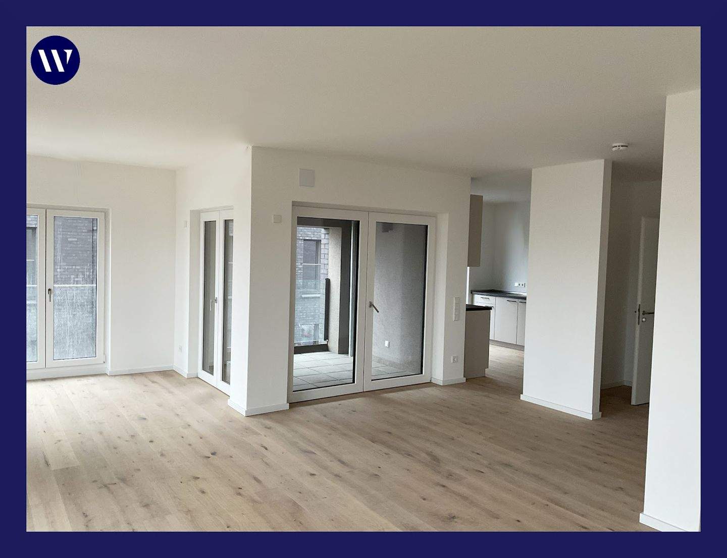 Thumbnail-Moderner Wohnkomfort - viel Platz + Freiraum! 3 Zimmer + Loggia, Einbauküche, Tageslichtbad,Gäste-WC