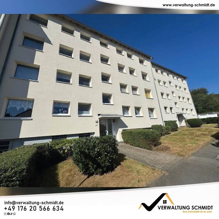 Thumbnail-Geräumige 3-Zimmer Mietwohnung mit Balkon in guter Lage der Stadt Plettenberg