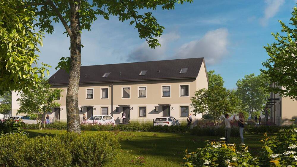 Thumbnail-Reihenhaus als Energieeffizienzhaus komplett mit Grundstück