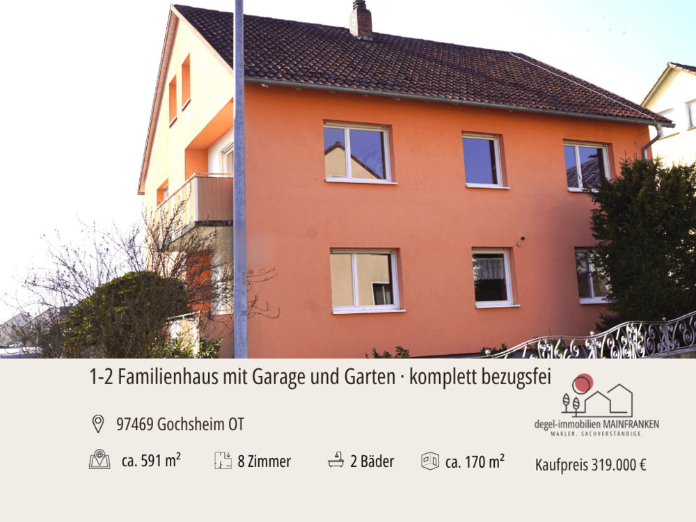 Thumbnail-VIEL PLATZ FÜR IHRE PLÄNE – 1–2 Familienhaus mit 2 Wohneinheiten, Garten & Ausbaupotenzial