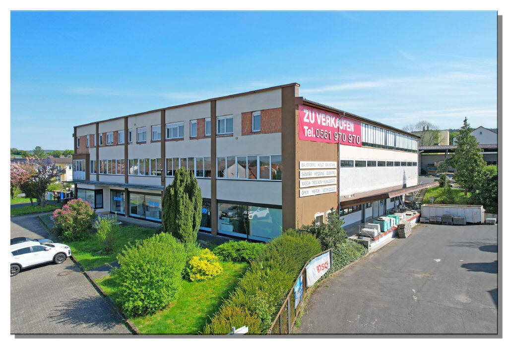 Thumbnail-Vielseitig nutzbare Gewerbeimmobilie auf 9398 m² Grundstück, Bad-Wildungen