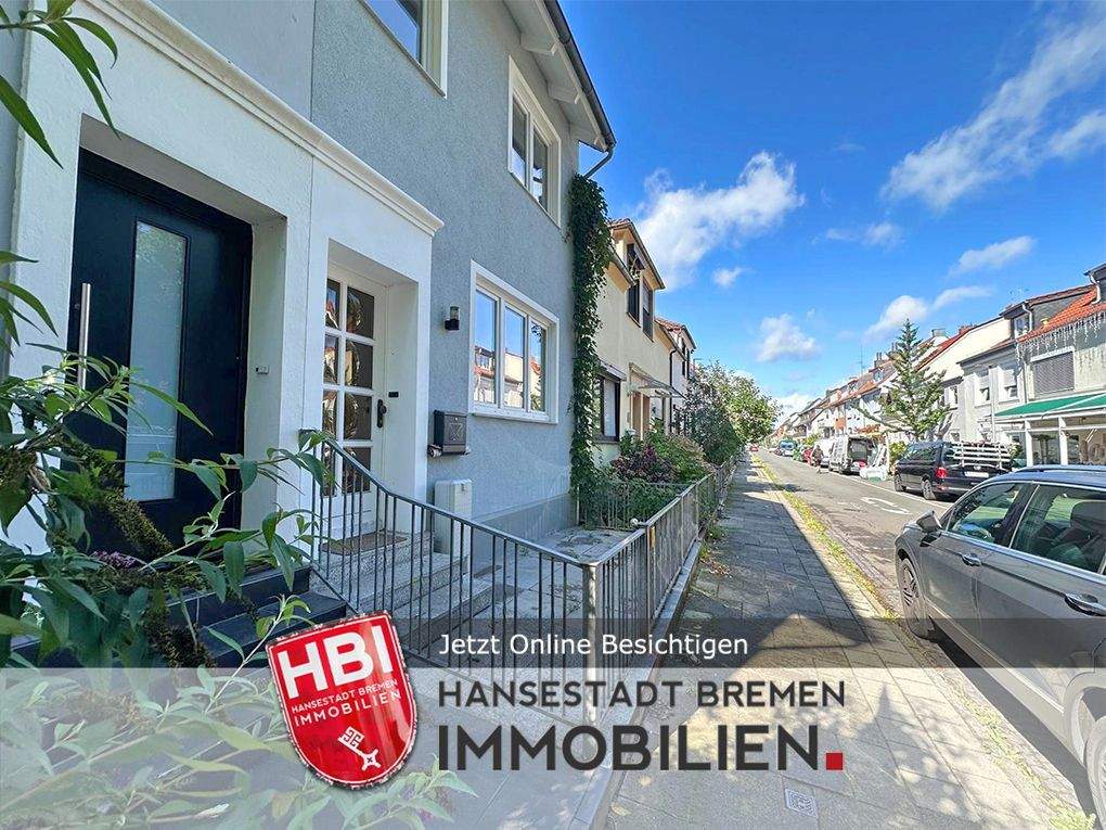 Thumbnail-Schwachhausen - Attraktives Reihenhaus mit Dachterrasse in begehrter Lage