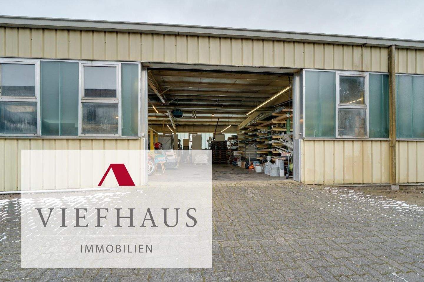 Thumbnail-Unternehmensstandort mit Halle, Büro und optionaler Betreiberwohnung