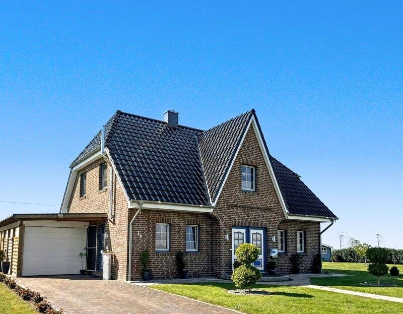 Thumbnail-Alleinlage! - Neuwertiges Friesenhaus in KfW 55-Standard auf dem Lande