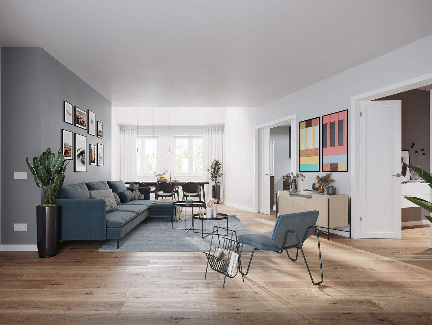 Thumbnail-4-Zimmer Penthouse mit Blick auf den Schäfersee
