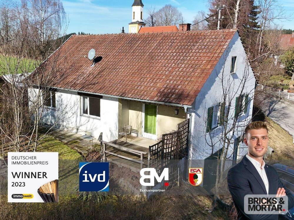 Thumbnail-Ruhig gelegenes Einfamilienhaus mit großem Garten und viel Potenzial