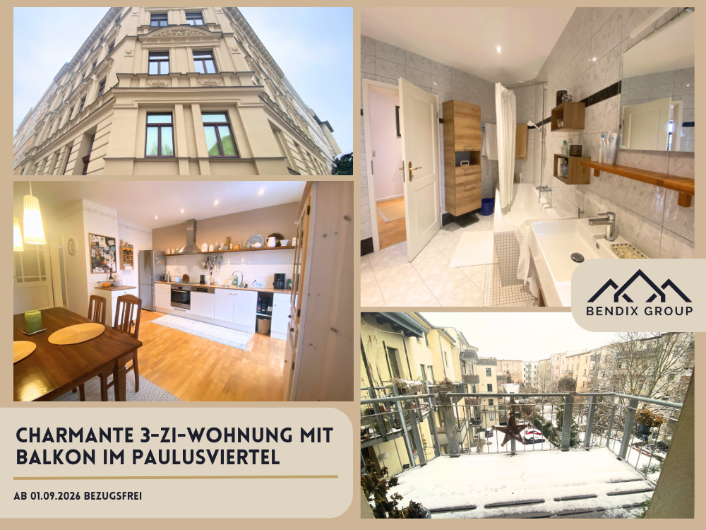 Thumbnail-Charmante 3-Zimmer-Wohnung im begehrten Paulusviertel - großzügig, gepflegt, zukunftssicher