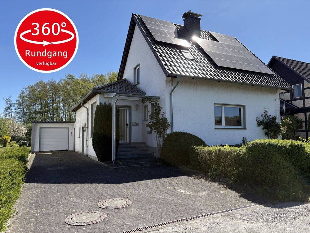 Thumbnail-Gepflegtes Einfamilienhaus mit Blick ins Grüne in Pivitsheide!