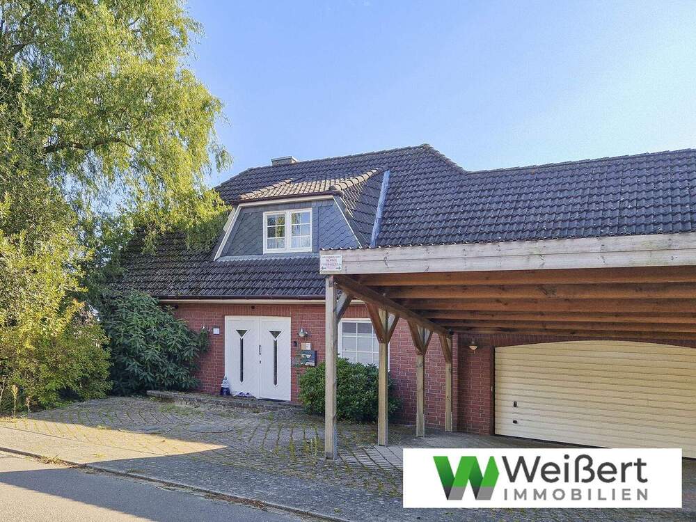 Thumbnail-Ruhig, geräumig, familiengerecht - Einfamilienhaus mit 162m² Wohnfläche, Vollkeller, Doppelgarage und großem Grundstück in verkehrsberuhigter Lag