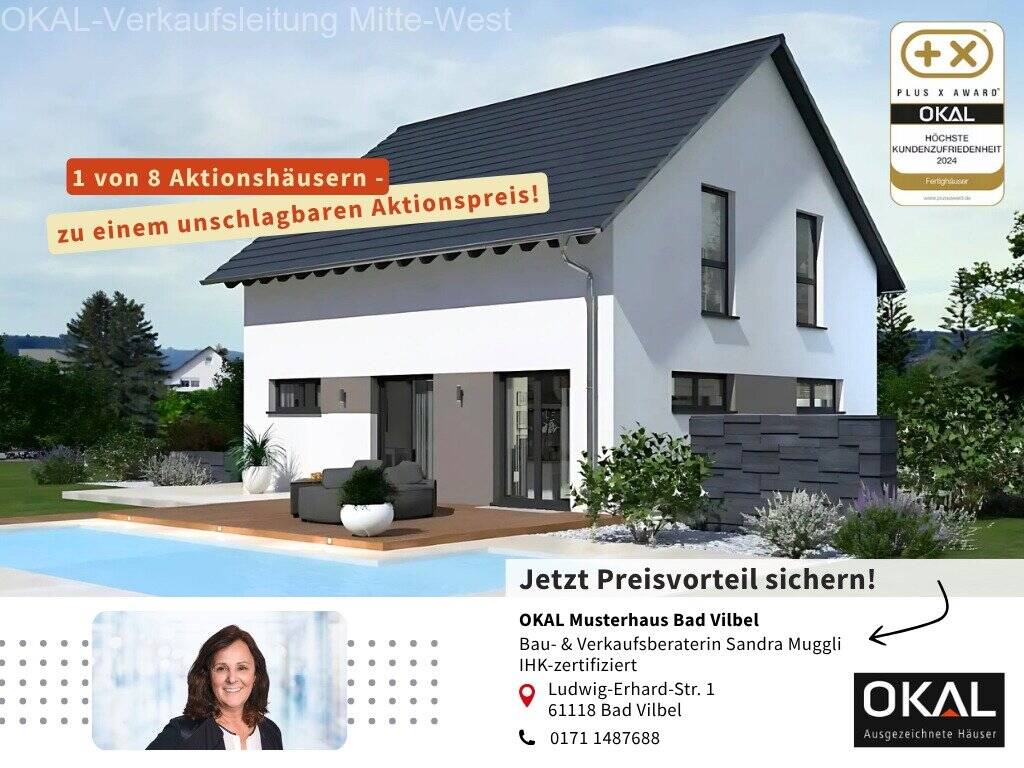 Thumbnail-Okal Aktionshaus zum Vorteilspreis. Einzugsfertig inkl. Grundstück!