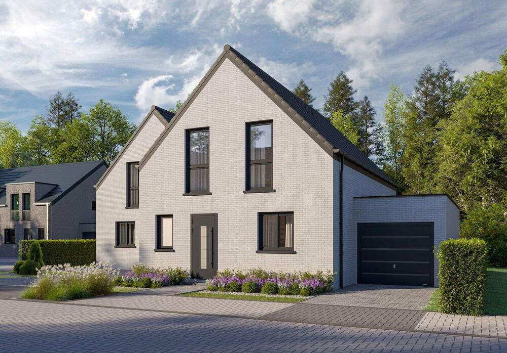 Thumbnail-Modern wohnen: Doppelhaushälfte mit Garage im Neubaugebiet 