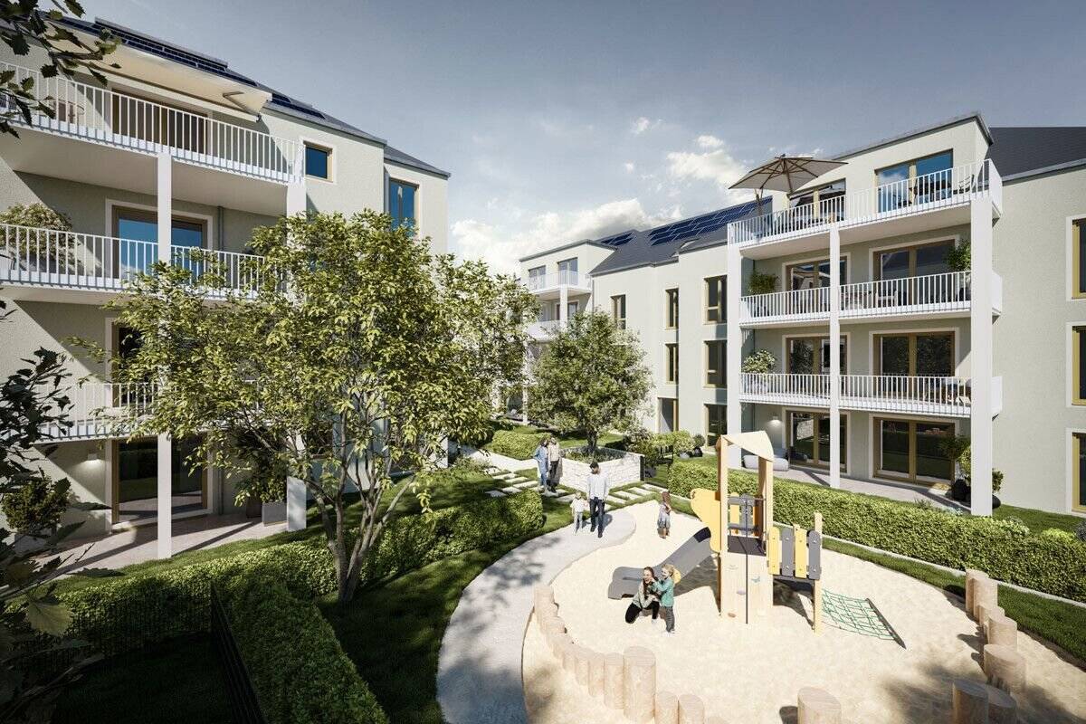 Thumbnail-Großzügigkeit: Familien-Wohnung mit 5 Zimmern, Süd-Balkon und 2 Tageslicht-Bädern