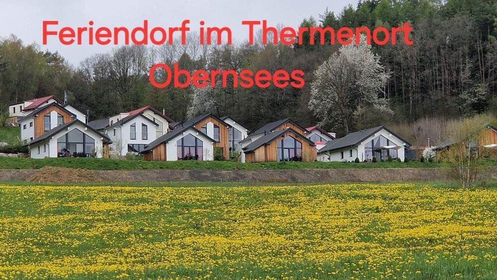 Thumbnail-Wohnen & Vermieten im Thermen- und Feriendorf Obernsees. Gemütlicher Bungalow komplett möbliert.